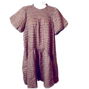 Anthropologie, By the River, Women’s Crinkle Bubble Dress